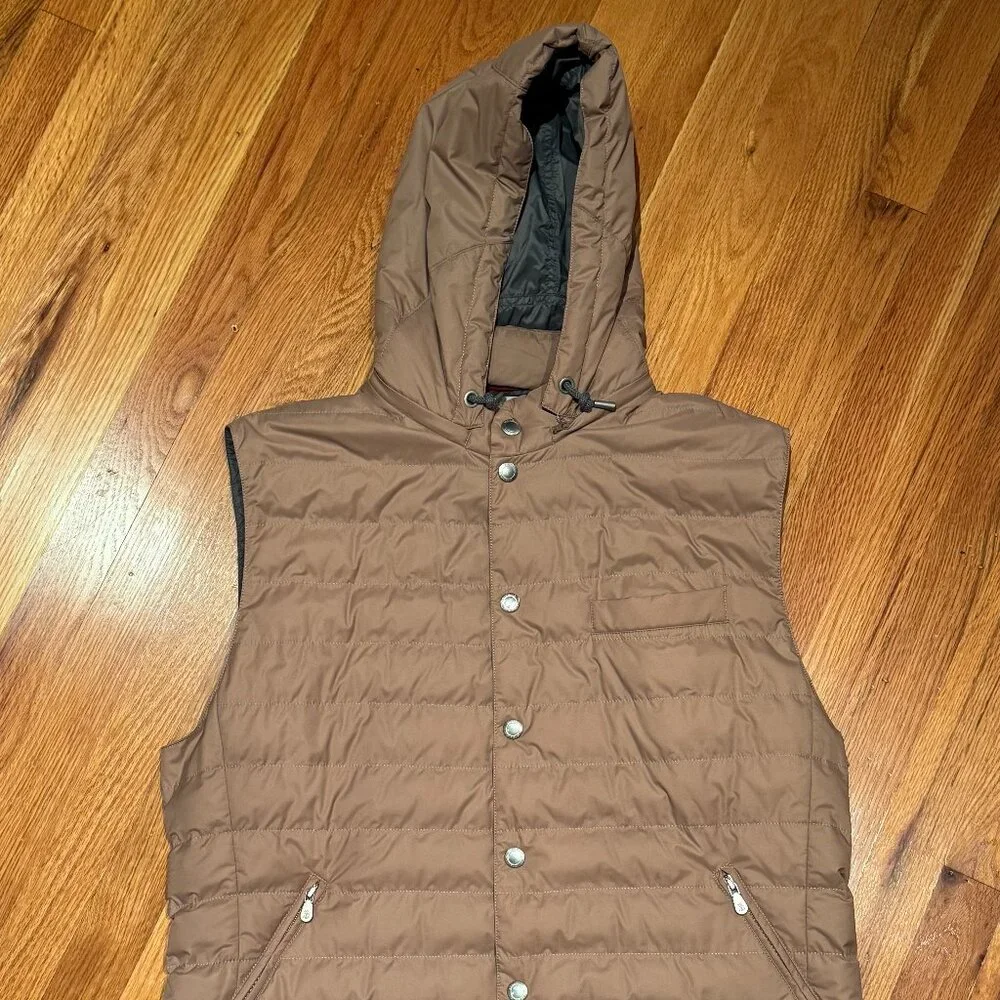 Brunello Cucinelli nylon down vest - Picture 1 of 4